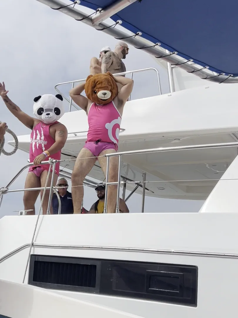 Bearadise en el agua