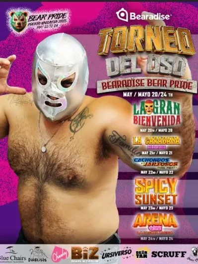 Póster maestro Bear Pride 2026